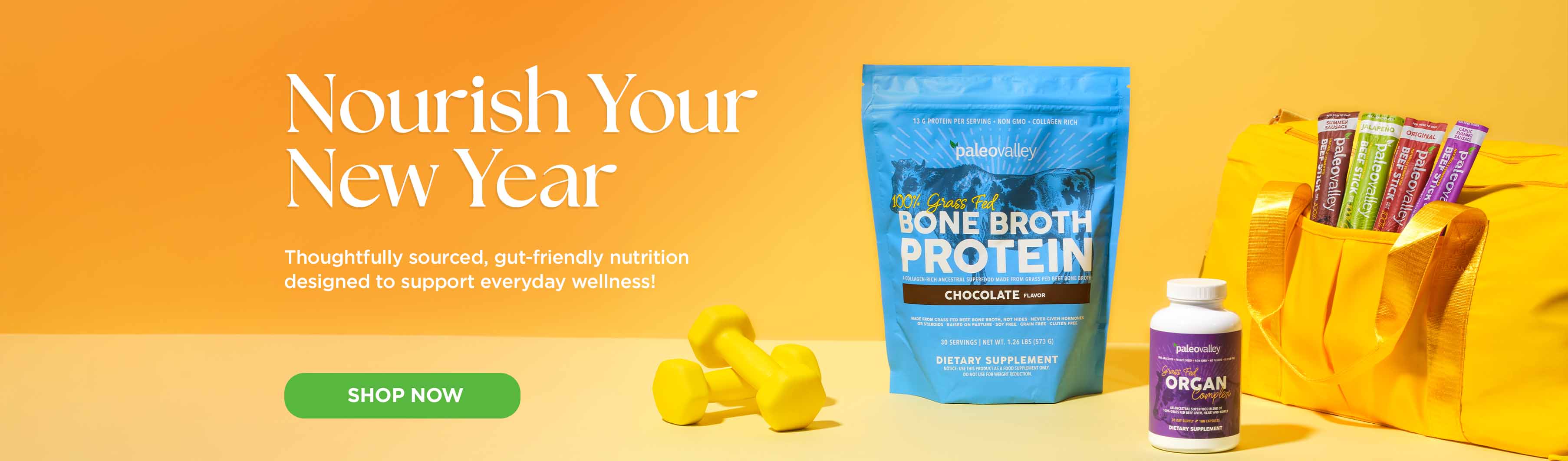 Thoughtfully sourced, gut-friendly nutrition designed to support everyday wellness